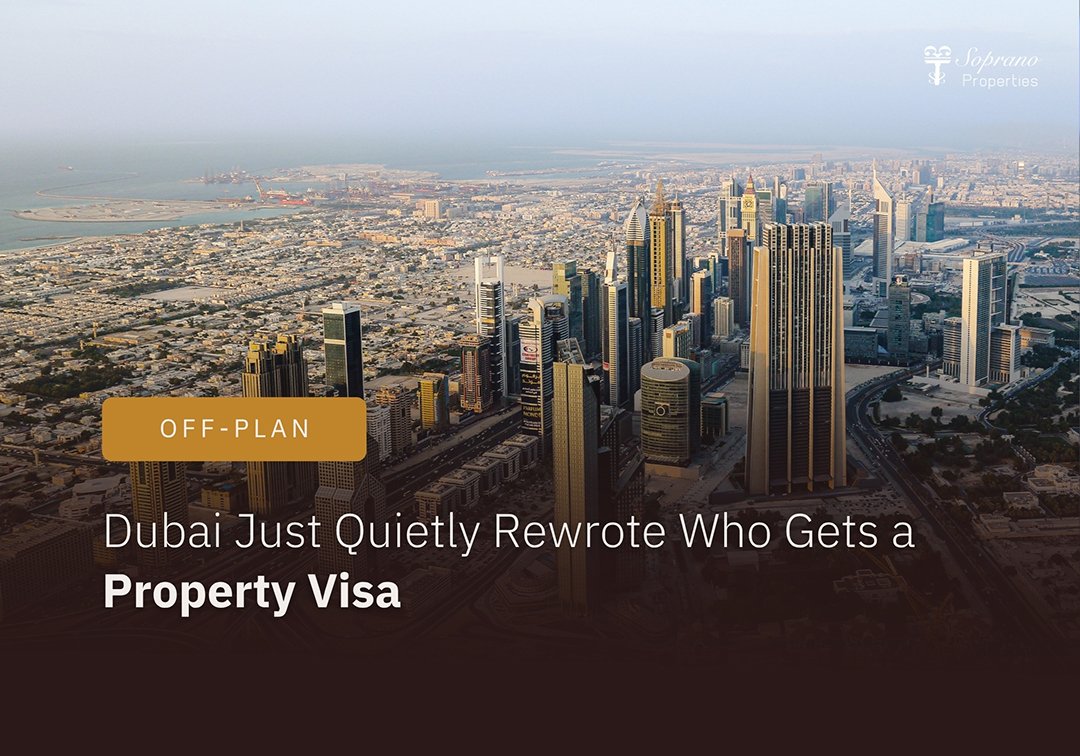 Dubai Just Quietly Rewrote Who Gets a Property Visa